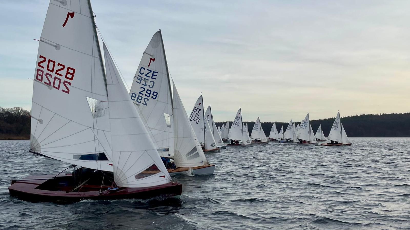 Nikolausregatta auf dem oberen Templiner See in Potsdam