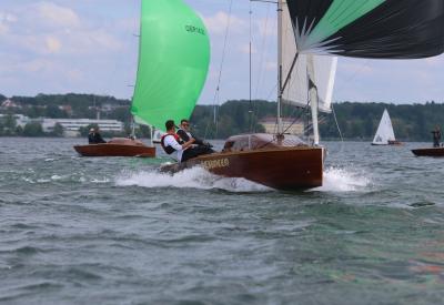 GER 1290 auf dem Vorwindkurs unter Spi