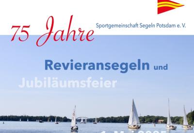Der See mit Segelbooten